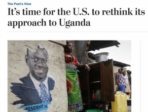 Washington-Post-editorial-re-anti-democratic-Museveni-040816-300x227, Uganda: Besigye and Museveni, a tale of two presidents, World News & Views 