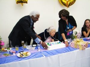 Verlie-Mae-Pickens-100th-bday-blowing-out-candles-Sr-Center-061116-by-Anh-Le-300x225, Verlie Mae Pickens: Celebrating my 100th birthday!, Culture Currents 