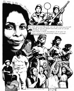 Womyn-Freedom-Fighters-by-Kevin-Rashid-Johnson-web-245x300, Black woman prisoner in Alabama fights for voting rights: Transformation v. modification, Abolition Now! 