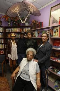 Marcus-Books-owners-Tamiko-Gregory-Karen-Johnson-Raye-Blanche-Richardson-in-Fillmore-store-200x300, Marcus Books is coming back to San Francisco, Local News & Views 