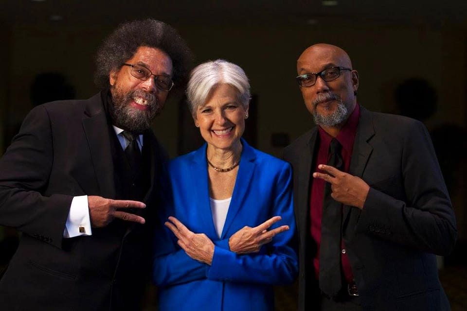 Dr.-Cornel-West-Dr.-Jill-Stein-Dr.-Ajamu-Baraka-Green-Party, The Greens are a movement party, News & Views 