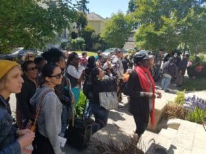 POOR’s-Stolen-Land-Tour-thru-Oakland’s-Piedmont-District-0516-3-by-PNN-300x225, Poor people help ‘rich’ people redistribute stolen inherited and hoarded wealth across Mama Earth, News & Views 