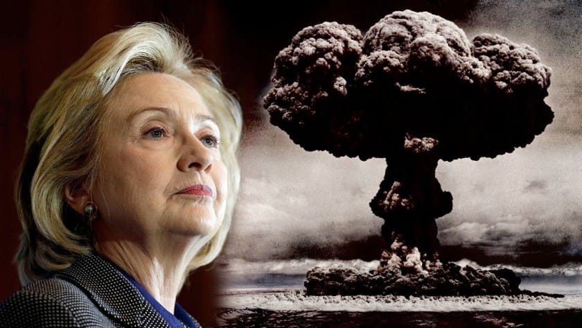 Hillary-Clinton’s-nuke-dream-graphic, ‘Clinton is the most dangerous person alive,’ an interview with Edward S. Herman, News & Views 