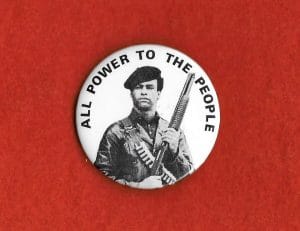Huey-All-Power-to-the-People-button-300x231, Black buttons tell Black history, Culture Currents 