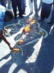 Haiti-election-protest-protesters-consecrate-march-Day-35-122716-by-HIP-web-225x300, Resisting the lynching of Haitian liberty!, World News & Views 
