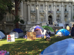 Liberty-City-camp-by-First-They-Came-for-the-Homeless-front-of-Old-City-Hall-Berkeley-2015-300x225, Berkeley: Toying with police accountability, Local News & Views 
