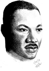 Martin-Luther-King-art-011513-by-Kiilu-208x300, Wise words from Dr. King, a revolutionary thinker who practiced what he preached, News & Views 