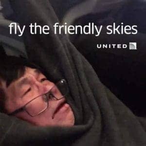 Fly-the-Friedly-Skies-United-Vietnamese-Dr.-David-Dao-dragged-off-flight-meme-041117-300x300, Police supremacy rising: What if brutalized United Airlines passenger had been Black, News & Views 