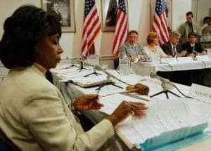 Maxine-Waters-chairs-a-hearing-by-Joe-Raedle-300x215, Maxine Waters on the strong Black women who taught her to create her seat at the table, News & Views 