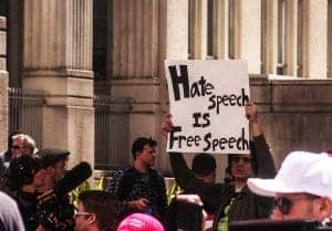 Neo-Nazi-pro-Trump-rally-Berkeley-Hate-speech-is-free-speech-041517-by-Davey-D-300x209, Neo-Nazi pro-Trump rally: Civil war in Berkeley – no cops, Local News & Views 