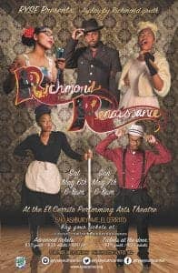 RYSE-Richmond-Renaissance-poster-web-196x300, Richmond youth debut annual theatrical production, ‘Richmond Renaissance,’ May 6-7, Culture Currents 