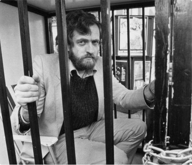 Jeremy-Corbyn-in-‘jail-cell’-demonstrates-support-for-Northern-Ireland-independence-1980s, Jeremy Corbyn wants to lay the white man’s burden down, World News & Views 