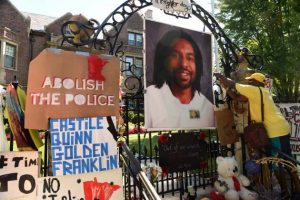 Justice-for-Philando-Castile-memorial-outside-governor’s-mansion-Minneapolis-072416-by-Scott-Takushi-Pioneer-Press-300x200, Three reactions: ‘The second death of Philando’ by Mumia, ‘The 395 kids Philando Castile left behind’ and ‘Philando Castile’s skin color ended up being a death sentence’, News & Views 