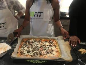 LaWanda-Dickerson’s-zucchini-crust-pizza-by-Meaghan-Mitchell-300x225, U3Fit to open Bayview personal training center and café in September, Local News & Views 