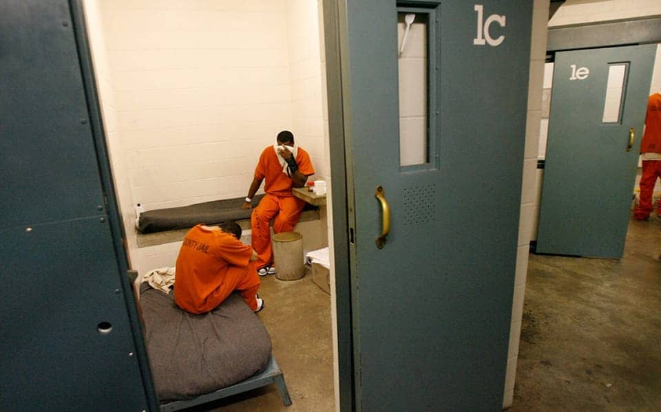 Mentally-ill-prisoners-Harris-County-Jail-Houston-TX-2014-by-Melissa-Phillip-AP, Exploited, abused, neglected: Mental illness and solitary confinement in Texas prisons, Behind Enemy Lines 