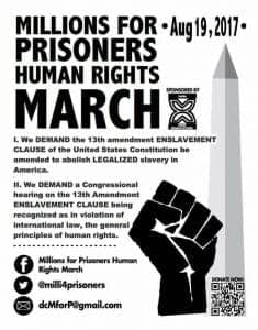 Millions-for-Prisoners-Human-Rights-March-bw-flier-235x300, George Jackson University and the Millions for Prisoners Human Rights March, Behind Enemy Lines 