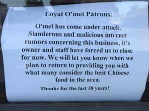 Omei-Restaurant-forced-to-close-for-owners-David-Duke-donation-Santa-Cruz-0817-300x225, Outing the Bay Area campaign contributors to KKK fascist David Duke, News & Views 