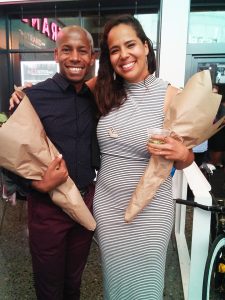 Black-Butterfly’-director-and-playwright-Lauren-Spencer-and-Darren-Canady-by-Wanda-web-225x300, Wanda’s Picks for August 2017, Culture Currents 