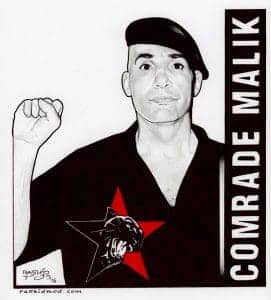 Comrade-Malik-art-by-Rashid-1116-web-271x300, Prisoner lives matter too – but not in Texas!, Behind Enemy Lines 