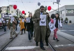 Wealth-Disparities-John-Burris-leads-march-on-1st-anniversary-Mario-Woods’-execution-120216-300x208, Mario Woods and the movement for justice in our second year, Local News & Views 