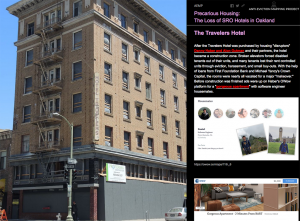 Precarious-housing-graphic-by-Anti-Eviction-Mapping-Project-1217-2-Travelers-Hotel-cropped-300x221, Precarious housing in Oakland: Renting SRO hotel rooms to techies means more people camping on the street, Local News & Views 