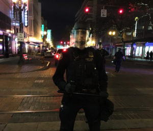White-riot-cop-downtown-at-night-by-Nathaniel-St.-Clair-300x257, The height of racial resentment: White cops, News & Views 