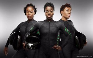 Nigeria-Texas-based-bobsled-team-driver-Seun-Adigun-brakemen-Ngozi-Onwumere-Akuoma-Omeoga-by-Obi-Grant-300x188, Black bobsled battle for Olympic Gold, Culture Currents 