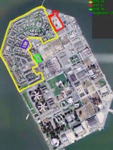 Treasure-Island-map-of-full-island-color-coded-Sites-12-6-31-Halyburton-Court-225x300, Racialized evictions are part of Treasure Island redevelopment, Local News & Views 