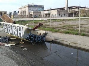 Homeless-encampment-on-Wood-Street-in-West-Oakland-Lower-Bottoms-boat-called-Ankh-like-Noah’s-Ark-MLK-birthday-011518-by-Wanda-300x225, Wanda’s Picks for March 2018, Culture Currents 