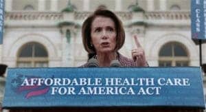 Then-House-Speaker-Nancy-Pelosi-speaks-on-health-care-102908-by-AP-300x163, Nancy Pelosi opposes universal healthcare, Local News & Views 