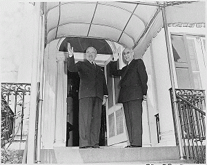 US-President-Truman-welcomes-Iran-Prime-Minister-Mohammad-Mossadegh-on-his-US-visit-100651-300x239, Political crimes of the United Kingdom exposed by Russian diplomat, World News & Views 