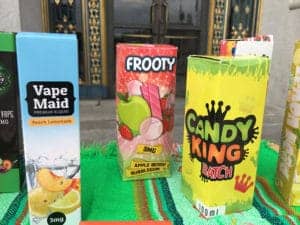 Candy-flavored-tobacco-products-on-display-outside-SF-City-Hall-entrance-web-300x225, Doctors and parents declare candy flavored tobacco ‘epidemic’ in SF schools, vow to ‘smash JUUL’ and other candy flavored tobacco companies targeting kids, Local News & Views 
