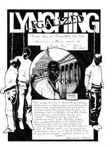 Legalized-Lynching-art-by-Kevin-Rashid-Johnson-web-229x300, Heroic or heinous: The death penalty case of Thomas Porter, Abolition Now! 