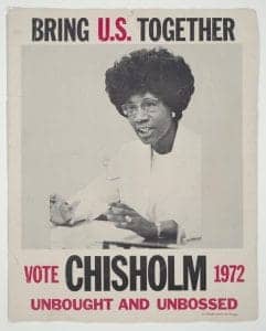 Bring-U.S.-Together-Vote-Chisholm-1972-Unbought-and-Unbossed-poster-241x300, The Chisholm legacy inspires Rep. Barbara Lee’s candidacy for Democratic Caucus chair, News & Views 