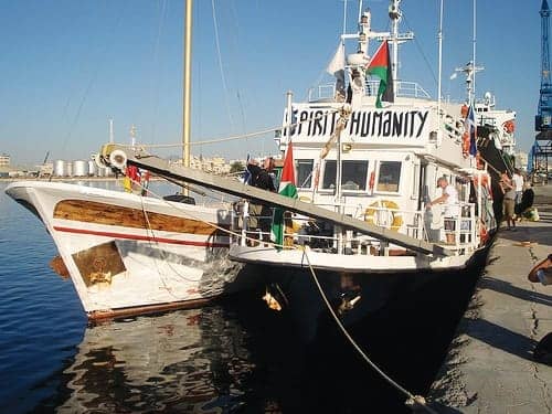 Free-Gaza-Spirit-of-Humanity-sets-sail-for-Gaza-062909-by-FreeGaza.org1, Free Gaza! Free the Gaza 21, including Cynthia McKinney, from Israeli jail!, World News & Views 