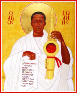 God_breathes_thru_the_holy_horn_of_St._John_Coltrane_detail_from_icon_at_St._John_Coltrane_Church_by_Mark_Dukes1-247x300, The 2020 vision for Buy Black Wednesdays, Culture Currents 