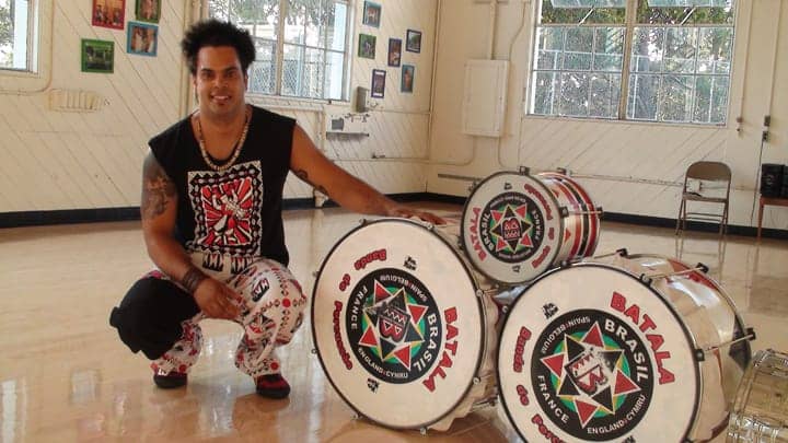 Abel-Damesceno-drums-of-Batala, Batala: Musical waves from Bahia, Brazil, to the Bay, Culture Currents 