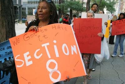 New-York-protest-against-cuts-to-Section-8-2004-by-Bonile-Bam-Getty, HUD housing programs at risk locally and across the nation, News & Views 