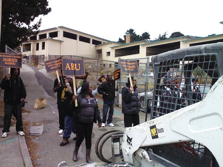 ABU-protest-Willie-Brown-Academy-082112-courtesy-ABU-web, SF School District blocks Blacks from rebuilding school, Local News & Views 