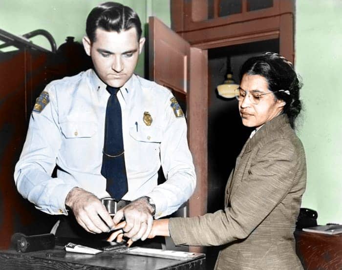 Rosa-Parks-fingerprinted-120155, 10 things you didn’t know about Rosa Parks, News & Views 