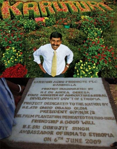 Karuturi-smiles-flower-sculpture-Ethiopian-friendship-plaque, India emerges as leader in 21st century ‘Scramble for Africa’, World News & Views 