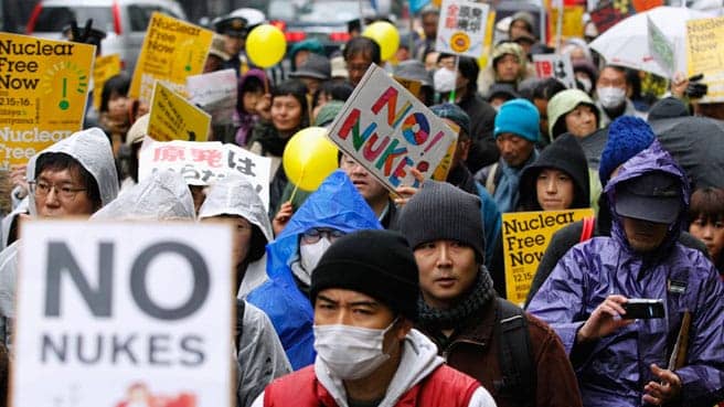 No-nukes-march-Japan-by-Reuters, Fukushima two years later: Basic guide, World News & Views 