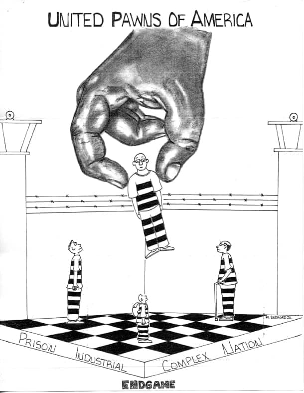 United-Pawns-of-America-by-Marcus-Bedford-Jr.-web, Creating broken men, Part 2, Abolition Now! 