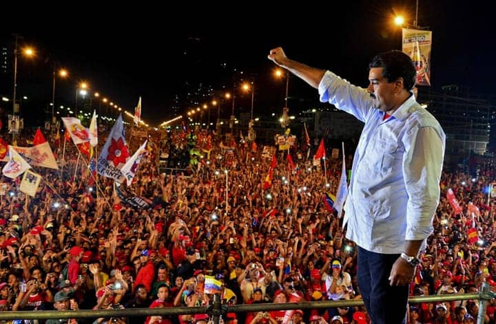 Nicolas-Maduro-salutes-campaign-rally-Caracas-041113-by-Luis-Acosta-AFP, So much is at stake in Venezuela’s presidential election, World News & Views 