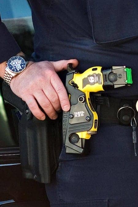 Taser-in-white-cops-belt, Enough already with tasers for San Francisco police!, Local News & Views 