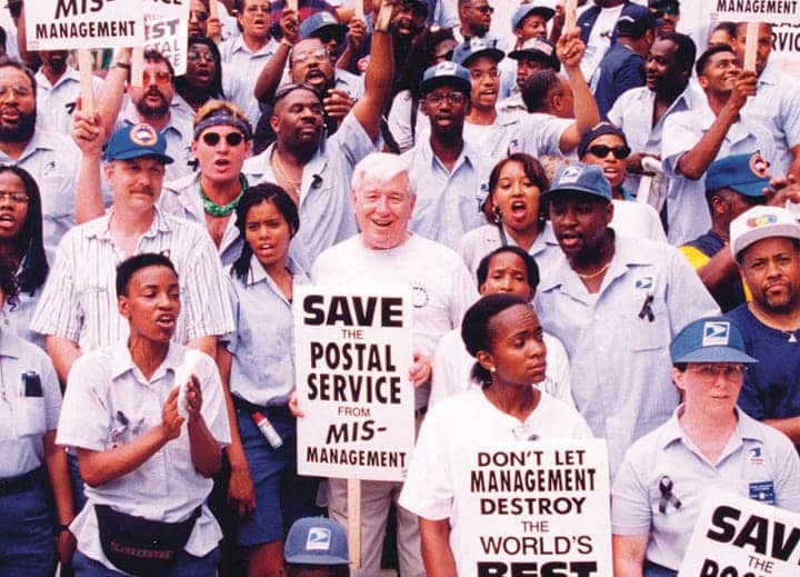 1970-wildcat-postal-strike, Postal workers picket their boss, US Postmaster General Patrick Donahoe, Local News & Views 