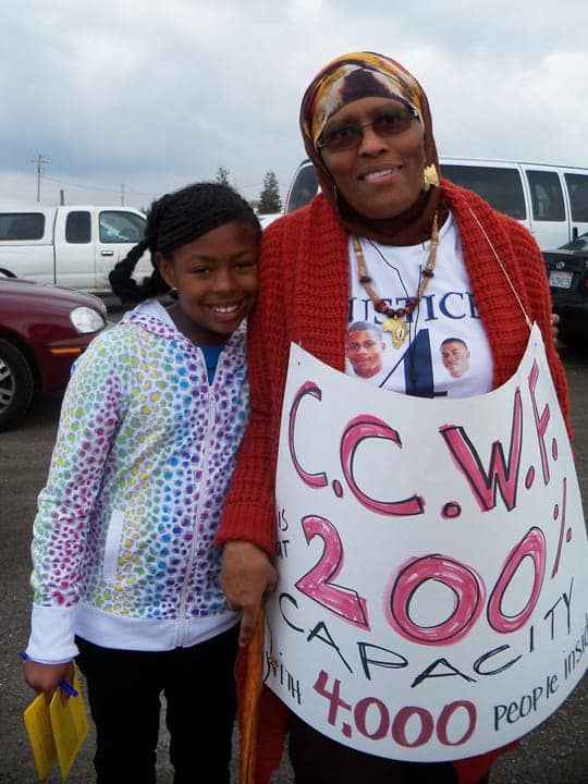 Chowchilla-Freedom-Rally-CCWF-is-at-200-capacity-w-4000-people-inside-012613-by-Wanda-web, Open letter to Assemblywoman Melendez: Prison is no country club, Abolition Now! 