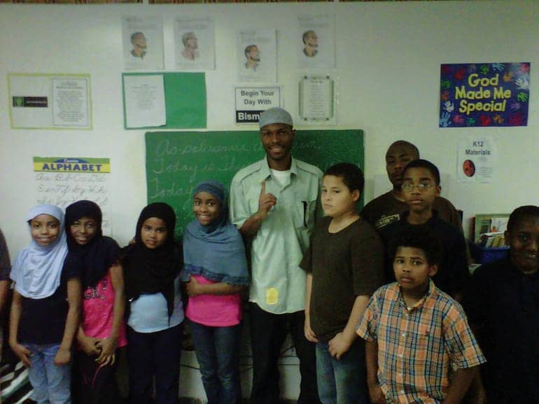 Malcolm-children-at-Masjid-Al-Islam-School-in-Washington-D.C.-0611-by-brr, Remembering young Malcolm – with love, News & Views 