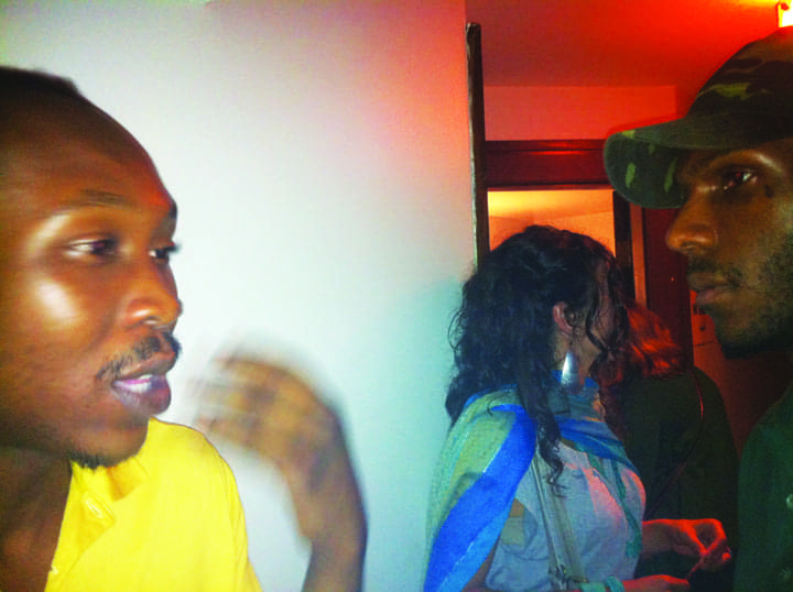 Seun-Kuti-Malcolm-backstage-at-SF-performance-0811-web, A tribute to my brotha, Young Malcolm!, Culture Currents 