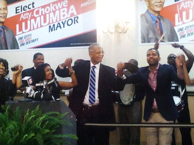 Chokwe-Lumumba-son-Chokwe-Antar-daughter-Rukia-supporters-celebrate-mayoral-victory-060513, From ‘Mississippi Goddam’ to ‘Jackson Hell Yes’: Chokwe Lumumba is the new mayor of Jackson, News & Views 